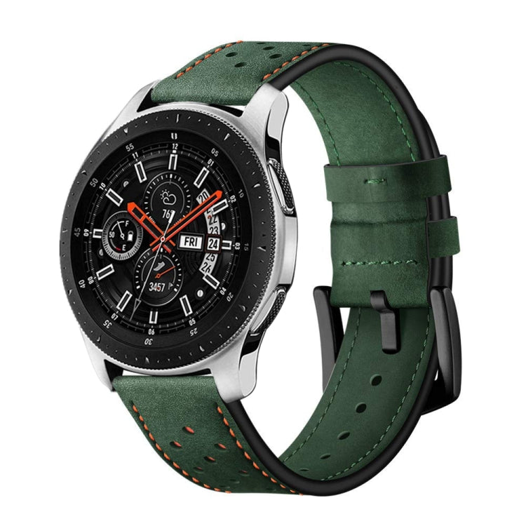 Per applicare il cinturino sportivo con occhiello in pelle da 22 mm per Samsung Galaxy Watch Active