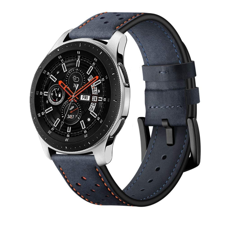 Per applicare il cinturino sportivo con occhiello in pelle da 22 mm per Samsung Galaxy Watch Active