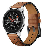Per applicare il cinturino sportivo con occhiello in pelle da 22 mm per Samsung Galaxy Watch Active
