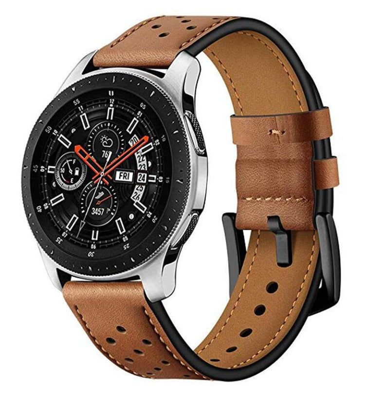 Per applicare il cinturino sportivo con occhiello in pelle da 22 mm per Samsung Galaxy Watch Active