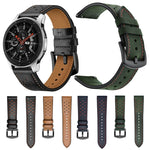 Per applicare il cinturino sportivo con occhiello in pelle da 22 mm per Samsung Galaxy Watch Active