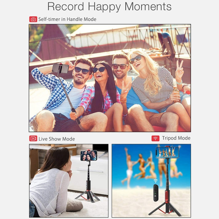 Supporto per cellulare con telecomando per selfie stick portatile M18