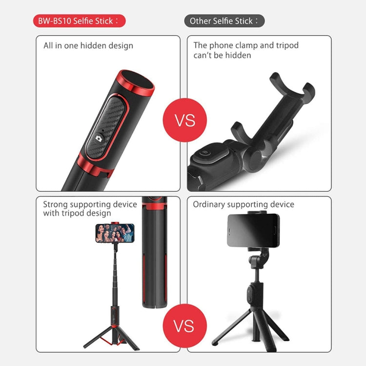 Supporto per cellulare con telecomando per selfie stick portatile M18