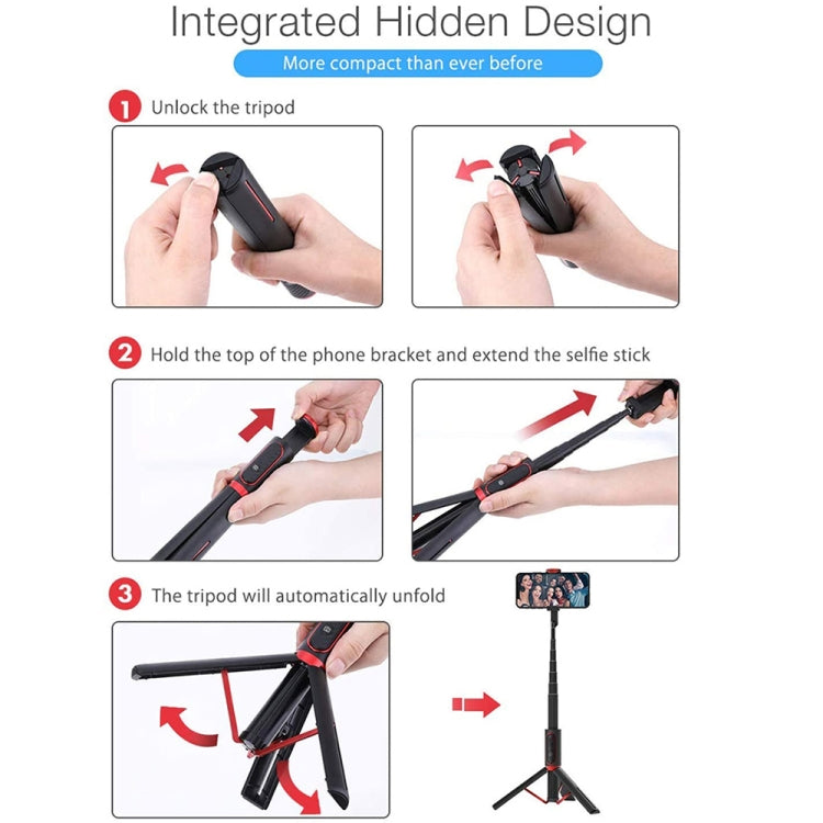 Supporto per cellulare con telecomando per selfie stick portatile M18