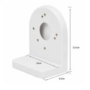 Supporto da parete con staffa ad angolo retto in plastica tipo L da 3,5 pollici per telecamera di sicurezza IP CCTV Dome