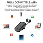 K36 Stereo Wireless Bluetooth Headset Le chiamate ricordano le vibrazioni Usura Clip Driver Auriculares Auricolare