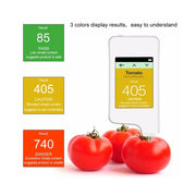 Tester per la sicurezza ambientale degli alimenti con residui di nitrato di carne di frutta e verdura
