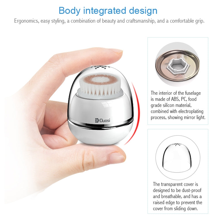 Spazzola elettrica viso ricaricabile USB impermeabile