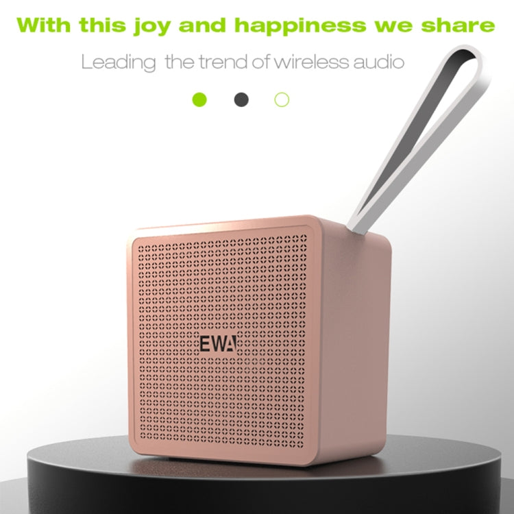 Altoparlante Bluetooth ad alta fedeltà EWA A105, bassi ad alta potenza di piccole dimensioni, supporto tecnologia Bluetooth TWS TF
