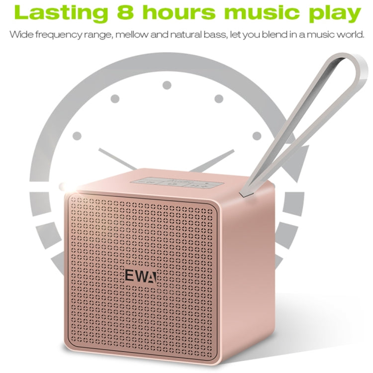 Altoparlante Bluetooth ad alta fedeltà EWA A105, bassi ad alta potenza di piccole dimensioni, supporto tecnologia Bluetooth TWS TF
