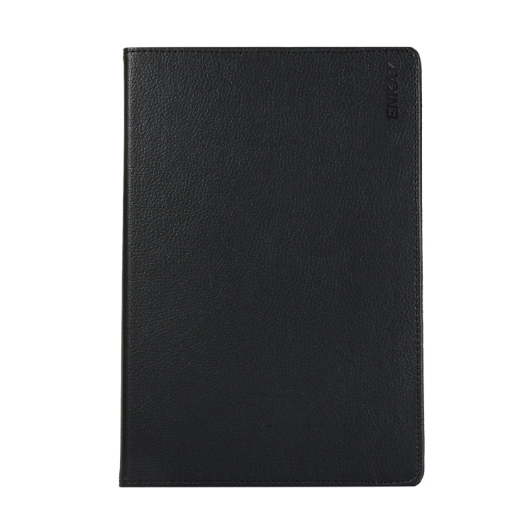 Custodia in pelle ENKAY con rotazione a 360 gradi Lichi Texture con supporto per Samsung Galaxy Tab S6 10.5 T860 / T865