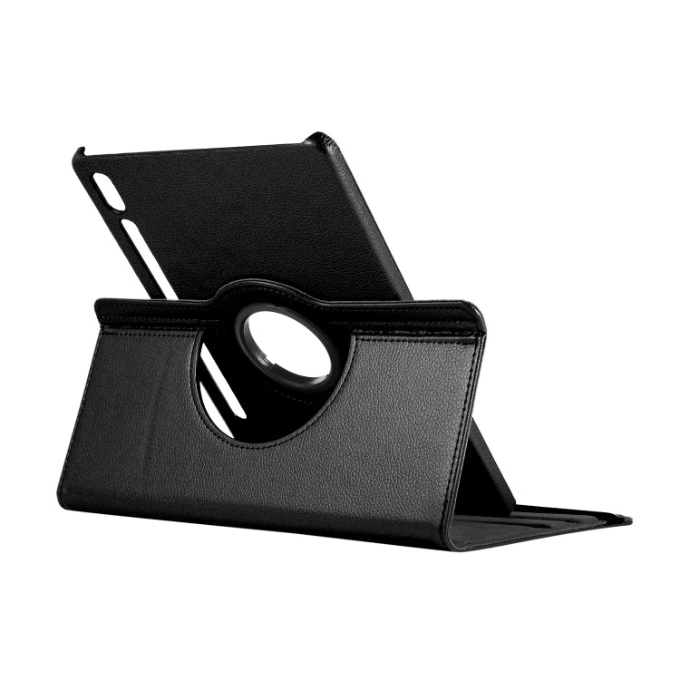 Custodia in pelle ENKAY con rotazione a 360 gradi Lichi Texture con supporto per Samsung Galaxy Tab S6 10.5 T860 / T865