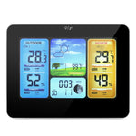 FJ3373 Stazione meteorologica Sensore esterno wireless per interni Termometro multifunzione Igrometro Sveglia digitale Barometro Previsione, FJ3373