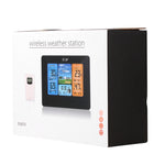 FJ3373 Stazione meteorologica Sensore esterno wireless per interni Termometro multifunzione Igrometro Sveglia digitale Barometro Previsione, FJ3373
