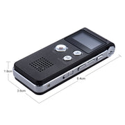 SK-012 8GB Registratore vocale USB Dittafono professionale Audio digitale con lettore MP3 WAV Registrazione funzione VAR, SK-012 8GB