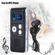 SK-012 8GB Registratore vocale USB Dittafono professionale Audio digitale con lettore MP3 WAV Registrazione funzione VAR, SK-012 8GB