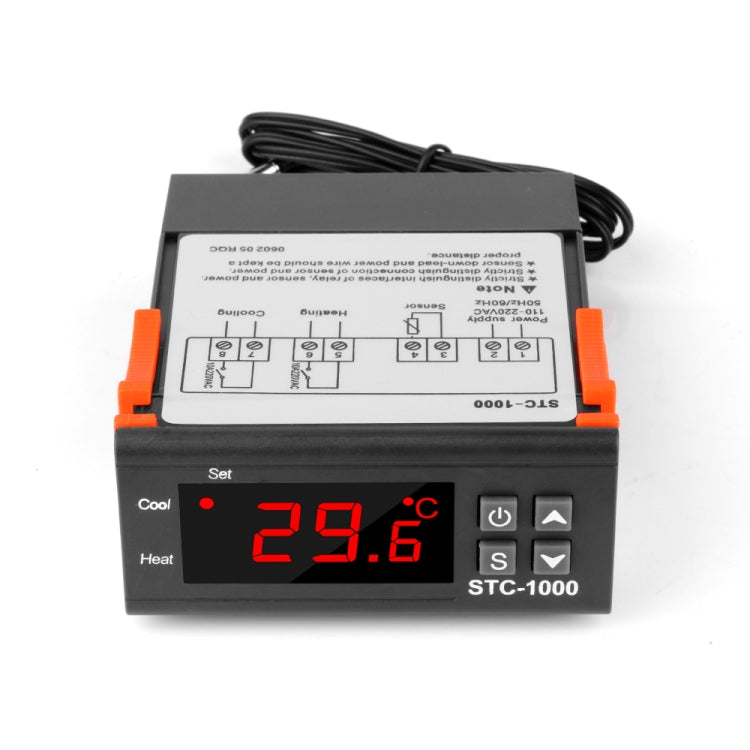 Termostato Digitale STC-1000 220V per Riscaldamento e Raffreddame