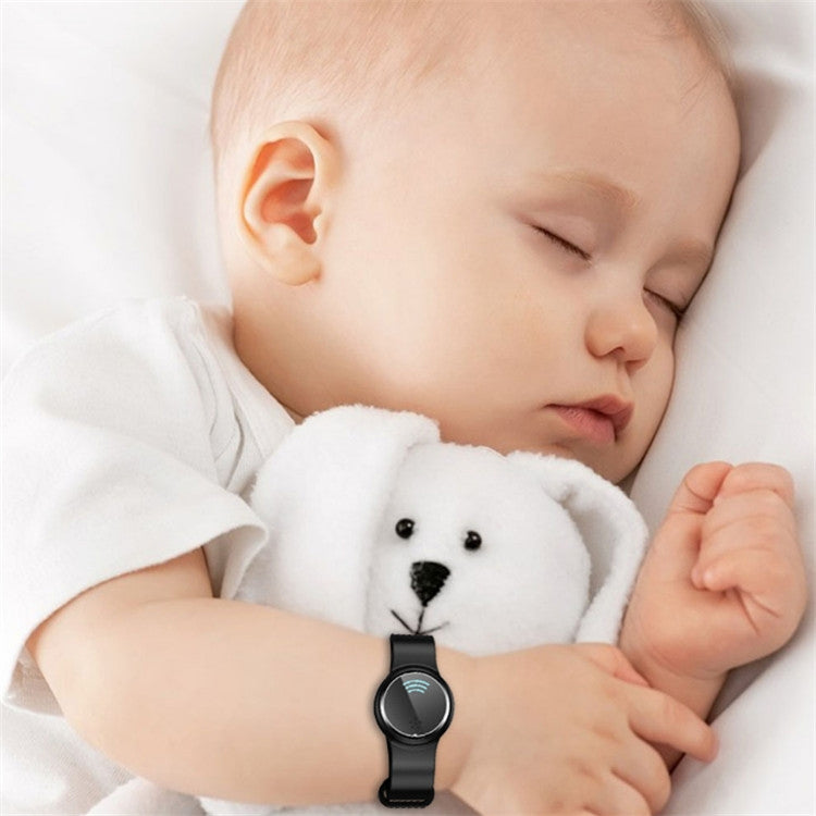 Ultrasuoni Repellente per zanzare Braccialetto elettronico repellente per zanzare Orologio portatile per esterni Repellente per zanzare, Black, White