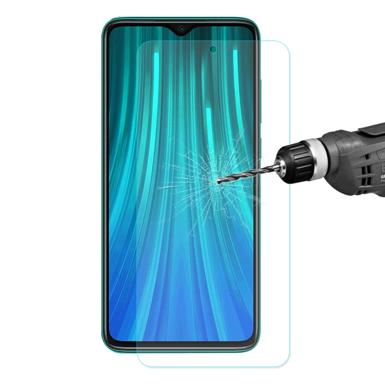 ENKAY Hat-prince 0.26mm 9H 2.5D Pellicola in vetro temperato con bordo curvo per, For Galaxy A10s, For Redmi Note 8 Pro, For Redmi Note 8