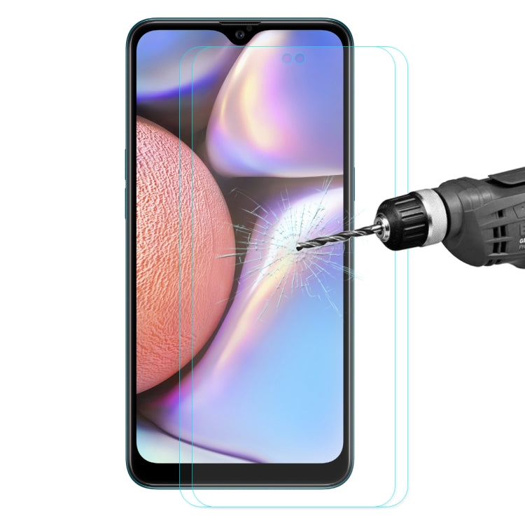 2 PZ ENKAY Hat-prince 0.26mm 9H 2.5D Pellicola in vetro temperato con bordo curvo per, Galaxy A10s, Xiaomi Redmi Note 8 Pro, Xiaomi Redmi Note 8