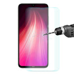 5 PZ ENKAY Hat-principe 0.26mm 9H 2.5D Pellicola in vetro temperato con bordo curvo per, Galaxy A10s, Xiaomi Redmi Note 8 Pro, Xiaomi Redmi Note 8