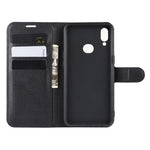 Custodia in pelle flip orizzontale per Galaxy A10s Litchi Texture, con portafoglio, supporto e slot per carte, For Galaxy A10s