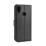 Custodia in pelle flip orizzontale per Galaxy A10s Litchi Texture, con portafoglio, supporto e slot per carte, For Galaxy A10s