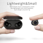 Auricolare Bluetooth TWS-A1 5.0 True Wireless Mini Invisible Sports Auricolari musicali con scatola di ricarica Mic