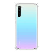Per Xiaomi Redmi Note 8 Custodia per telefono in TPU trasparente ultrasottile antigoccia a quattro angoli