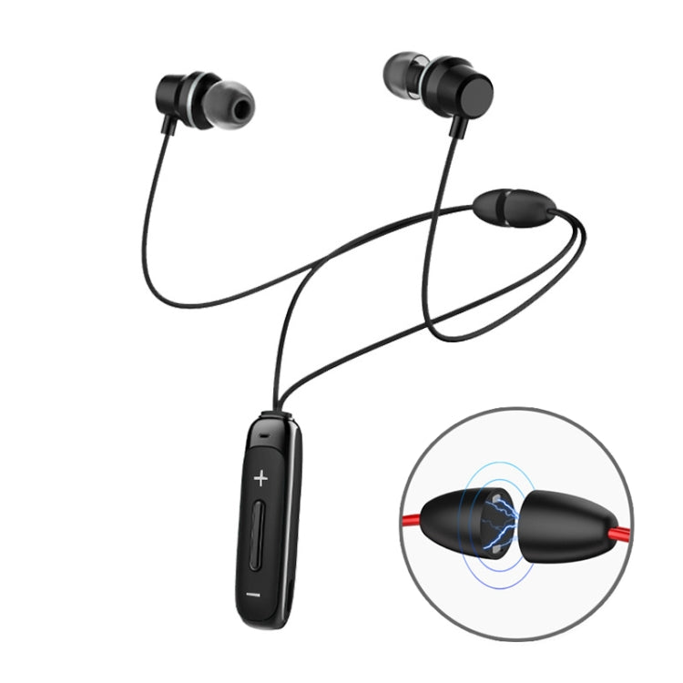 BT315 Auricolare Bluetooth sportivo Auricolare stereo senza fili Bluetooth 4.1 Auricolare con microfono Sport Bass Collana magnetica Auricolare