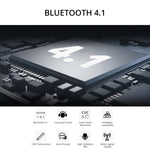 BT315 Auricolare Bluetooth sportivo Auricolare stereo senza fili Bluetooth 4.1 Auricolare con microfono Sport Bass Collana magnetica Auricolare