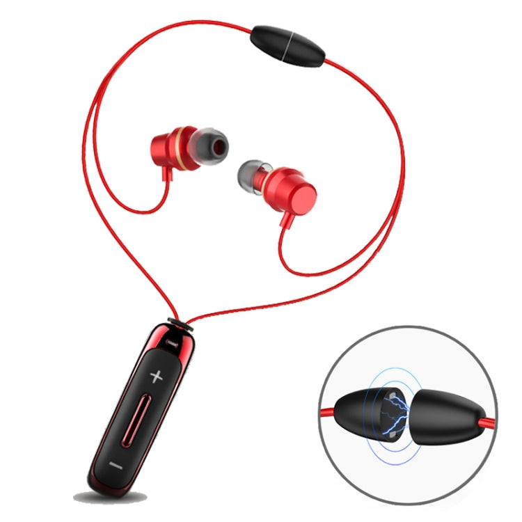 BT315 Auricolare Bluetooth sportivo Auricolare stereo senza fili Bluetooth 4.1 Auricolare con microfono Sport Bass Collana magnetica Auricolare