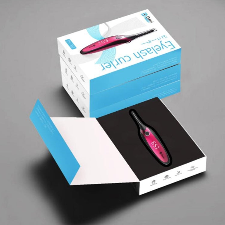 Duosi DY-102 Stile penna portatile riscaldato Ferro da stiro elettrico di lunga durata Piegaciglia USB ricaricabile elettrico riscaldato Clip per arricciacapelli per trucco