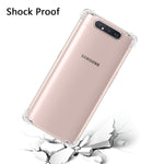 Custodia TPU trasparente per Samsung Galaxy A80 A90