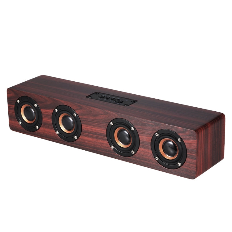 Altoparlante W8 Bluetooth 4.2 Quattro altoparlanti Super Bass Subwoofer con microfono 3,5 mm Supporto TF Card