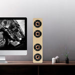 Altoparlante W8 Bluetooth 4.2 Quattro altoparlanti Super Bass Subwoofer con microfono 3,5 mm Supporto TF Card