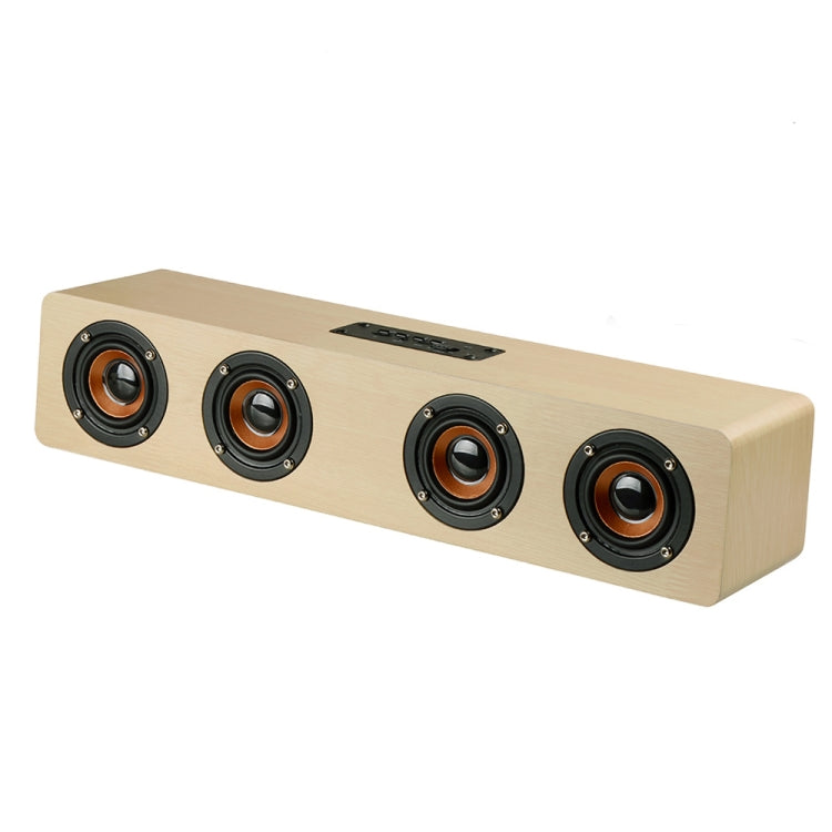 Altoparlante W8 Bluetooth 4.2 Quattro altoparlanti Super Bass Subwoofer con microfono 3,5 mm Supporto TF Card