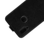 Per Galaxy A10s Custodia protettiva in pelle con vibrazione verticale Crazy Horse
