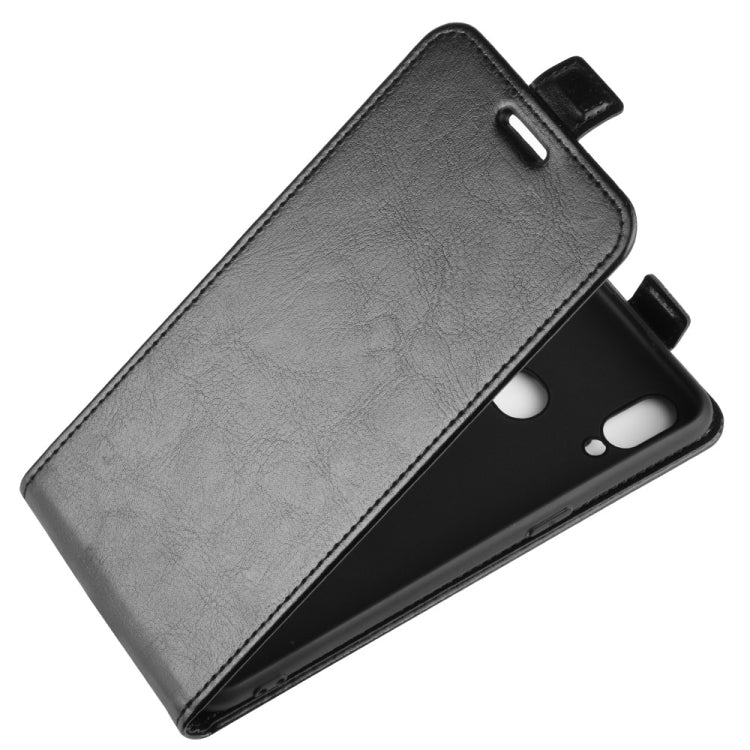 Per Galaxy A10s Custodia protettiva in pelle con vibrazione verticale Crazy Horse