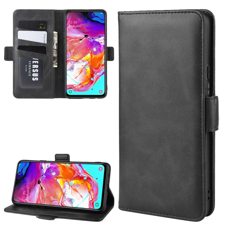Custodia per cellulare in pelle con supporto a portafoglio per Galaxy A20s con portafoglio, supporto e slot per carte
