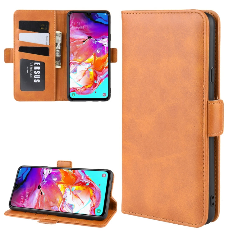 Custodia per cellulare in pelle con supporto a portafoglio per Galaxy A20s con portafoglio, supporto e slot per carte