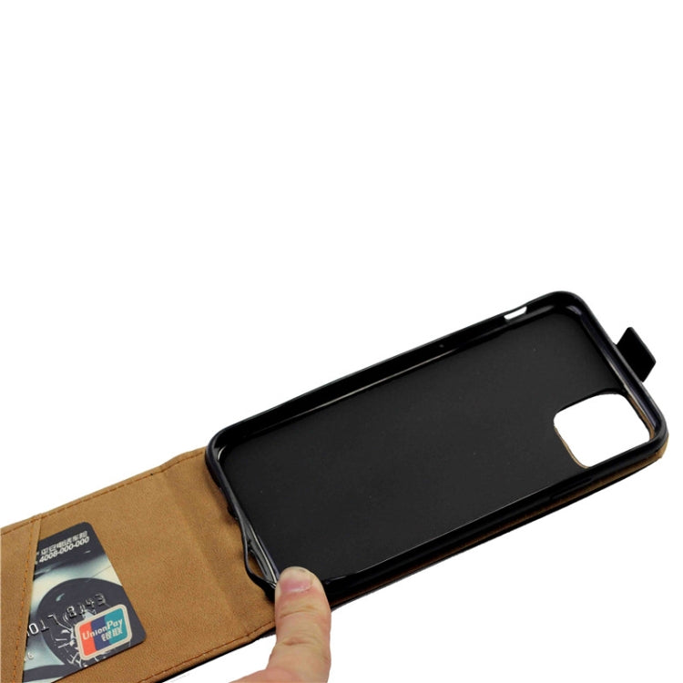 Custodia in pelle TPU verticale stile business con slot per schede, For iPhone11, For iPhone 11 Pro, For iPhone11 Pro Max