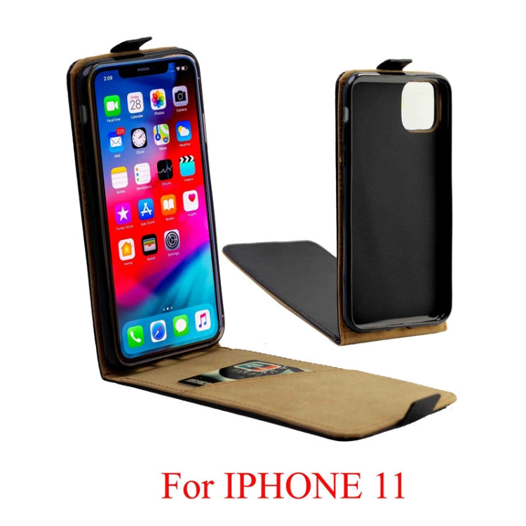 Custodia in pelle TPU verticale stile business con slot per schede, For iPhone11, For iPhone 11 Pro, For iPhone11 Pro Max