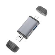 Lettore di schede OTG tipo C+USB+Micro USB