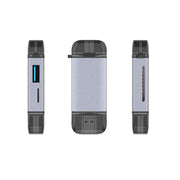 Lettore di schede OTG tipo C+USB+Micro USB