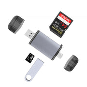 Lettore di schede OTG tipo C+USB+Micro USB