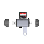 Lettore di schede OTG USB Tipo C Micro USB 3 in 1
