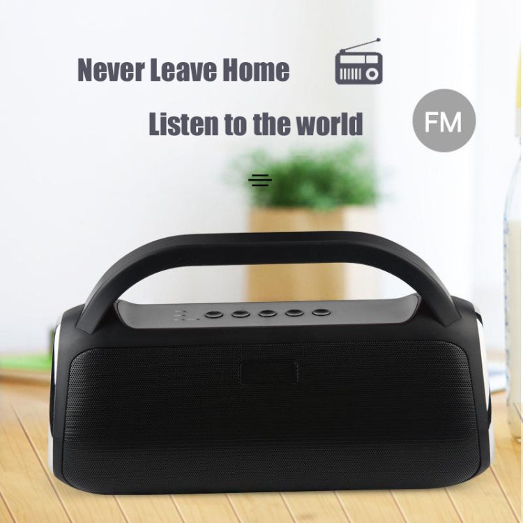 Altoparlante wireless Bluetooth DY18 Sistema audio portatile con altoparlante wireless, supporto Bluetooth, AUX, TF e radio