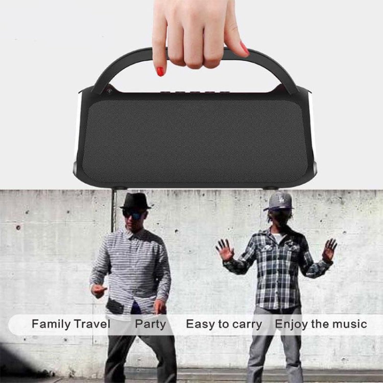 Altoparlante wireless Bluetooth DY18 Sistema audio portatile con altoparlante wireless, supporto Bluetooth, AUX, TF e radio