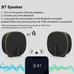 DY-52 Altoparlante portatile Bluetooth Altoparlante wireless Suono 32G Memoria massima 10W Altoparlante esterno surround musicale stereo